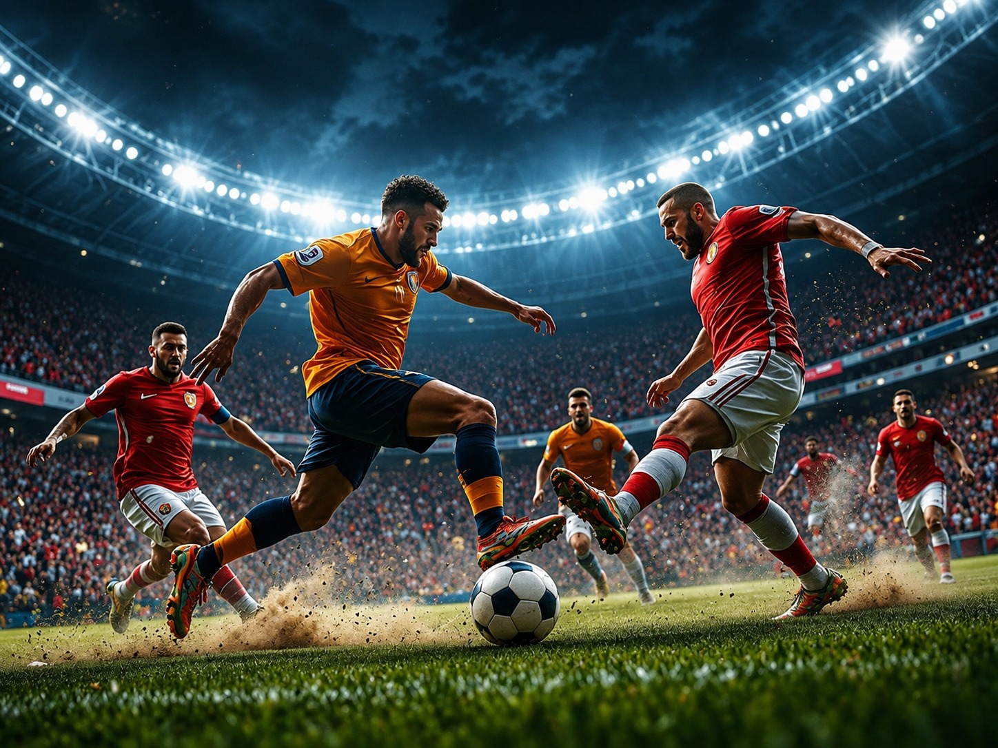 Soccer Match Action Highlight